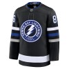 Tampa Bay Lightning tröja Fanatics Premium Nikita Kucherov 2024-25 Svart Tredje - NHL Tröjor Herr